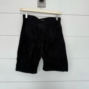 Gymshark x Whitney Simmons Women’s Medium Black Fuzzy Shorts thumbnail 3
