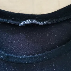 ZARA Black Cropped Tee thumbnail 3