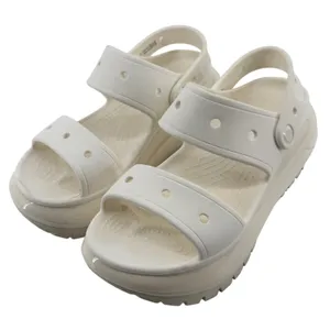 Crocs Mega Crush Platform Sandal White Women 8 Chunky Y2K Wedge Open Toe Heavy thumbnail 1
