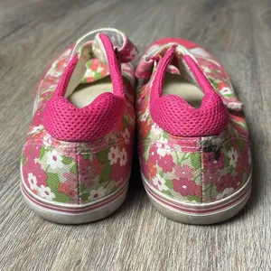 Lands End Floral Shoes Size 7 thumbnail 6