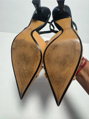 Zara Women's Kitten Heels Size 38 thumbnail 6