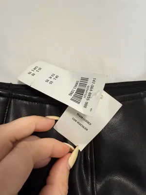 Nwt Abercrombie & Fitch Vegan Leather Pants thumbnail 7
