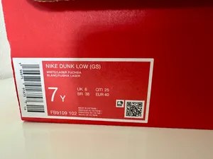 Pink Nike Dunk Low thumbnail 3