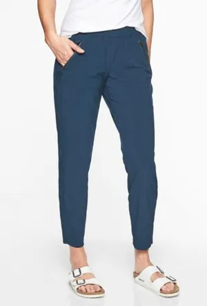 Athleta Aspire Ankle Pant Athletic Pants Blue 4 thumbnail 1