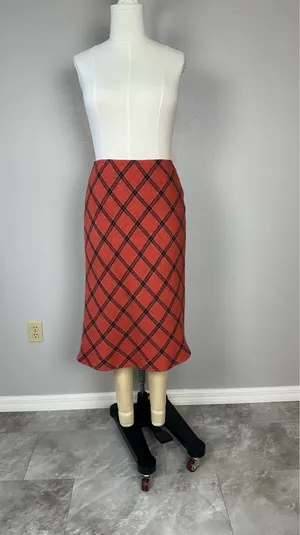 Neiman Marcus Womens Skirt Size 6 Wool Blend Vintage Midi thumbnail 5