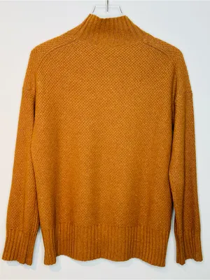 Everlane Oversized Cashmere Tan Brown Camel Sweater Top thumbnail 3