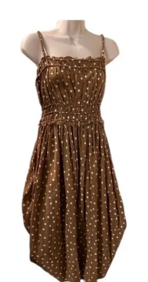 Maurice’s Polka Dot Lined Strappy Dress NWT Medium thumbnail 1