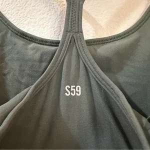 Splits59 Womens Sleeveless Airweight Jumpsuit in‎ Military Green Size Small thumbnail 9