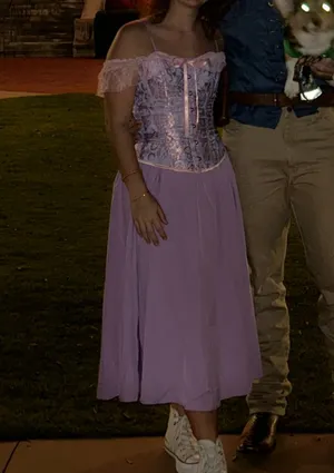 Amazon Purple Corset Top thumbnail 2