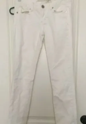 American Eagle White Jeans Pants Women's Sz 2 thumbnail 1