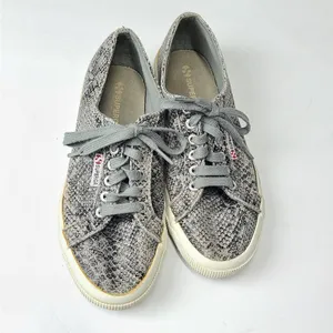 ‎Superga Snakeskin Leather Fashion Sneakers Size 9.5 thumbnail 4