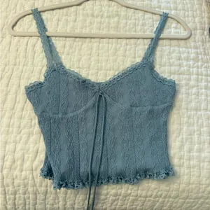 Edikted Sky Blue Lace Camisole thumbnail 1