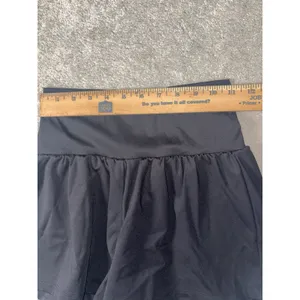 Halara SoftlyZero Airy Super High Waist 2-in-1 Yoga Shorts 3'' Black thumbnail 5