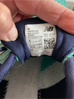 New Balance Teal and Navy Women's Athletic Sneakers thumbnail 4