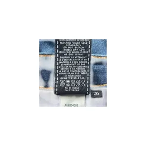 7‎ For All Mankind Roxanne Ankle Jeans Dark Wash Slim Mid Rise Size 26 AU8204005 thumbnail 4