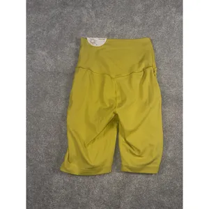offline by aerie hi rise shorts bike Chartreuse NWT Xs thumbnail 2