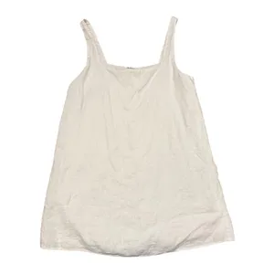 Reformation Cami Square Neck Mini Dress White Linen Clean Girl Minimalist Size 4 thumbnail 3