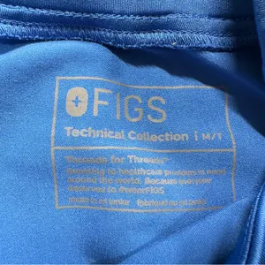 Figs Women’s High Waisted Zamora Jogger Scrub Pants Pull On in Royal Blue MT thumbnail 9