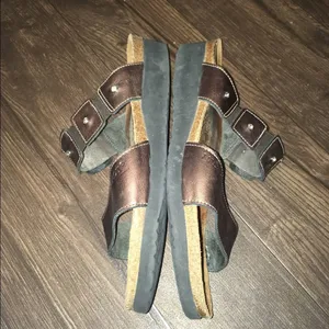 Naot burnt copper ortho jewel strappy sandals thumbnail 4