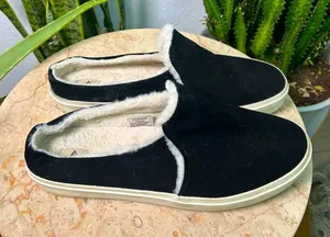 Staheekum Women's Cozy Camp Mule Slip On Shoes Genuine Suede & faux‎ fur Size 9 thumbnail 1