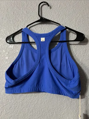Vuori Elevation Race Bra Size XL Bright Iris Heather thumbnail 5