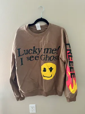 Lucky Me I See Ghosts Crewneck thumbnail 1