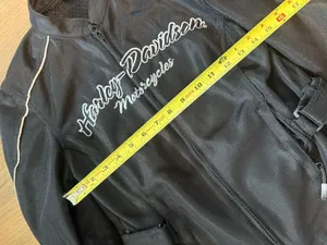 Harley-Davidson Women's Jacket Black Riding Jacket Size Small thumbnail 4