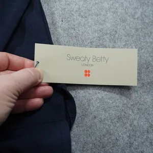 Sweaty Betty After Class Longline Crewneck Sweatshirt‎ Navy Blue Organic Cotton thumbnail 6