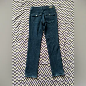 Levi's High Rise Skinny Dark Wash Red Women's Jeans Size 8M thumbnail 4