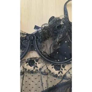 Victoria's Secret Dream Angels Wicked Embroidered Teddy, Size Large thumbnail 5