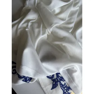 Lulus Tale to Tell Blue Ivory Embroidered Shift Dress XS NWT Read thumbnail 6