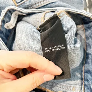 Avec Les Filles High Rise Wide Leg Carpenter Cargo Jeans Blue 26 thumbnail 5