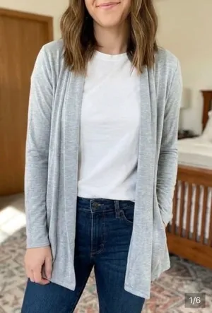 Old Navy Lightweight Open Front Cardigan Sweater  thumbnail 1