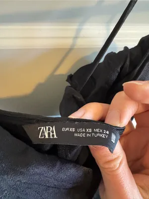 Zara Black Mini Dress thumbnail 4