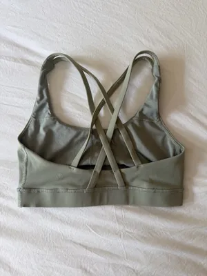 Lululemon Sage Green Sports Bra thumbnail 2
