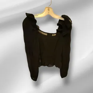 Milk & Honey Black Sheer Top thumbnail 5