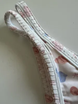 {Hollister} Brand New High-leg Embroidered Strappy Cheekiest Bikini Bottoms thumbnail 3