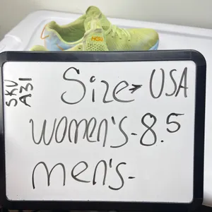 Hoka Rincon 3 Womens 8.5 Running Shoes Lime Green Blue (black spot was silicone) thumbnail 11
