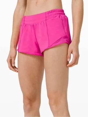 Lululemon Hotty Hot Shorts in Sonic Pink thumbnail 1