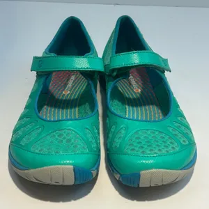 Merrell Crush Glove MJ Womens 8.5 Mint Leaf Green Barefoot Vibram Sneakers thumbnail 2
