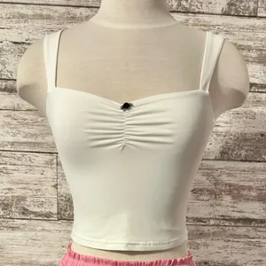 Edikted Top Crop White  thumbnail 1
