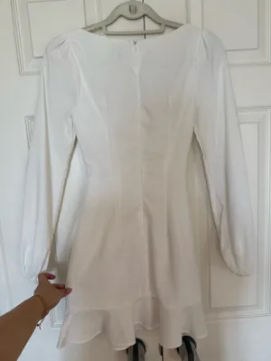 Princess Polly The Villa Mini Dress White thumbnail 6