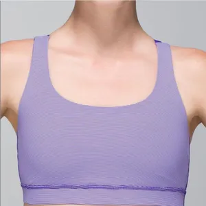 Lululemon Energy Bra Wee Stripe Bruised Berry/Cool Breeze thumbnail 2
