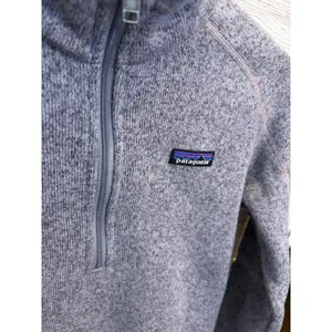 Patagonia Better Sweater 1/4 Zip Fleece Pullover Womens Small Heather Grey thumbnail 3