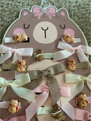 A02 ava Olivia bow hair accessories cute thumbnail 2