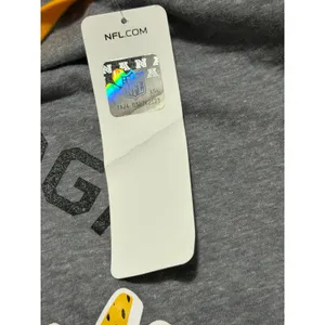 NFL Team Apparel Pittsburgh Steelers Women Medium Grey Black Ringer T-Shirt NWT thumbnail 4