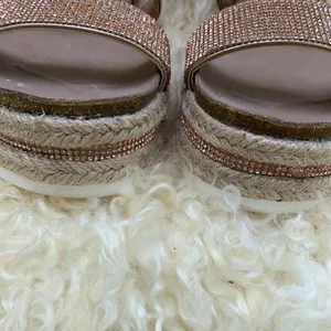 Madden girl rhinestone platform espadrille sandals thumbnail 6