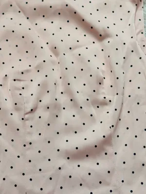Pink polka dot top Size XS thumbnail 2
