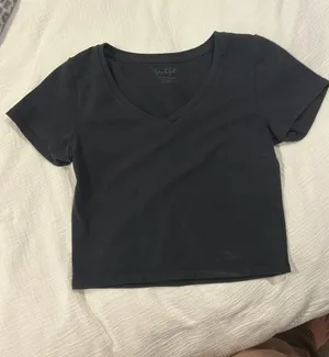 Black John Galt Brandy Melville Top Crop neck thumbnail 1