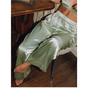 Daily Drills Silky Pants Green size Small thumbnail 2